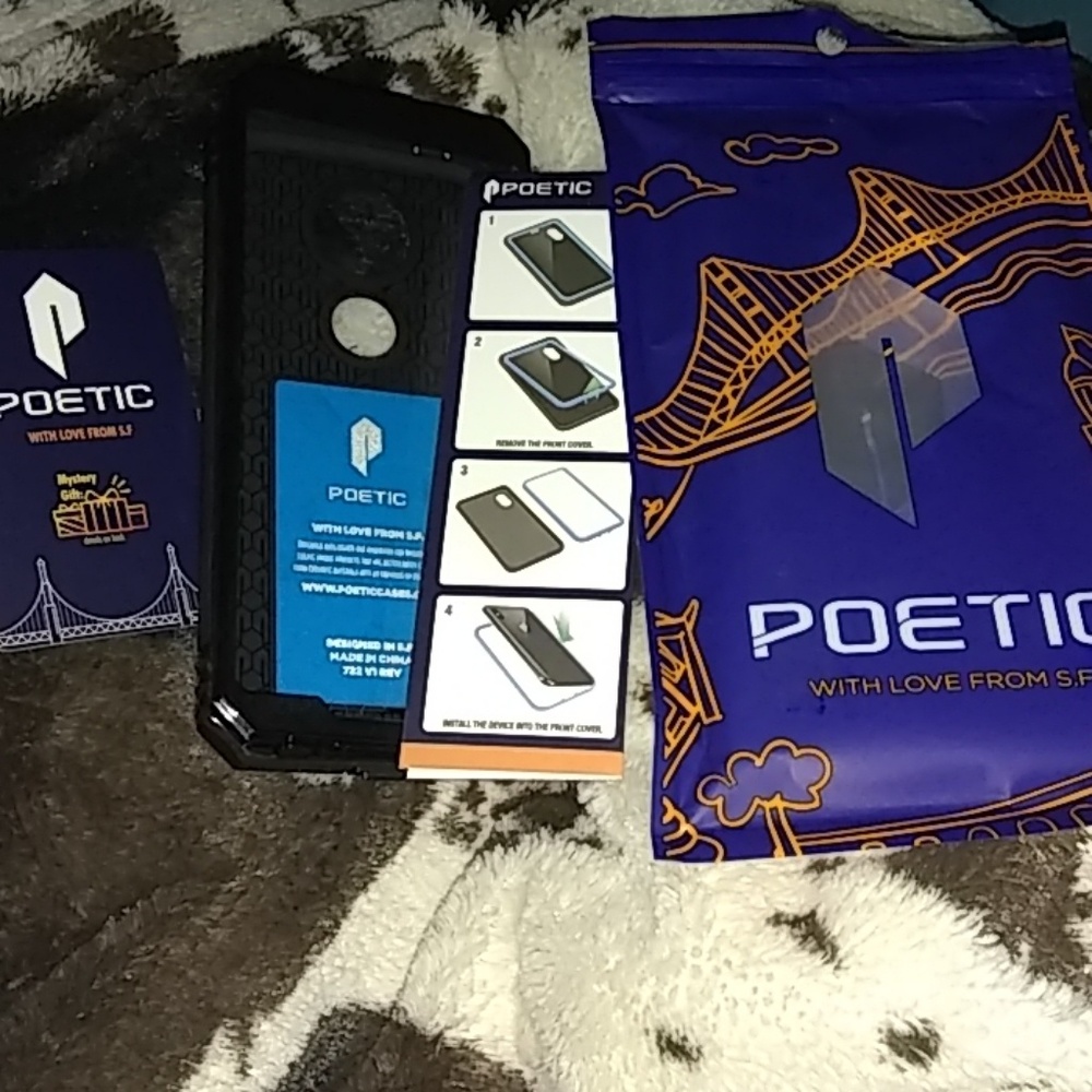 Moto e5 plus black case